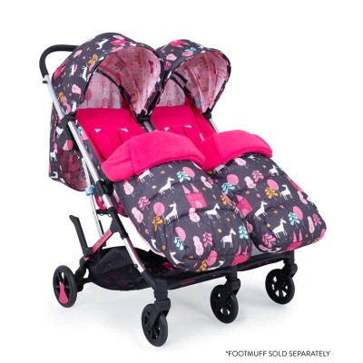Cosatto CT4370 Woosh Double Unicorn Land беб.кол. за близнаци