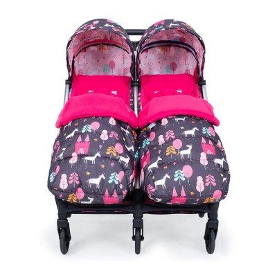 Cosatto CT4370 Woosh Double Unicorn Land беб.кол. за близнаци