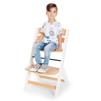 KinderKraft ст.за хр. ENOCK дървенобели крака KKKENOCWHT